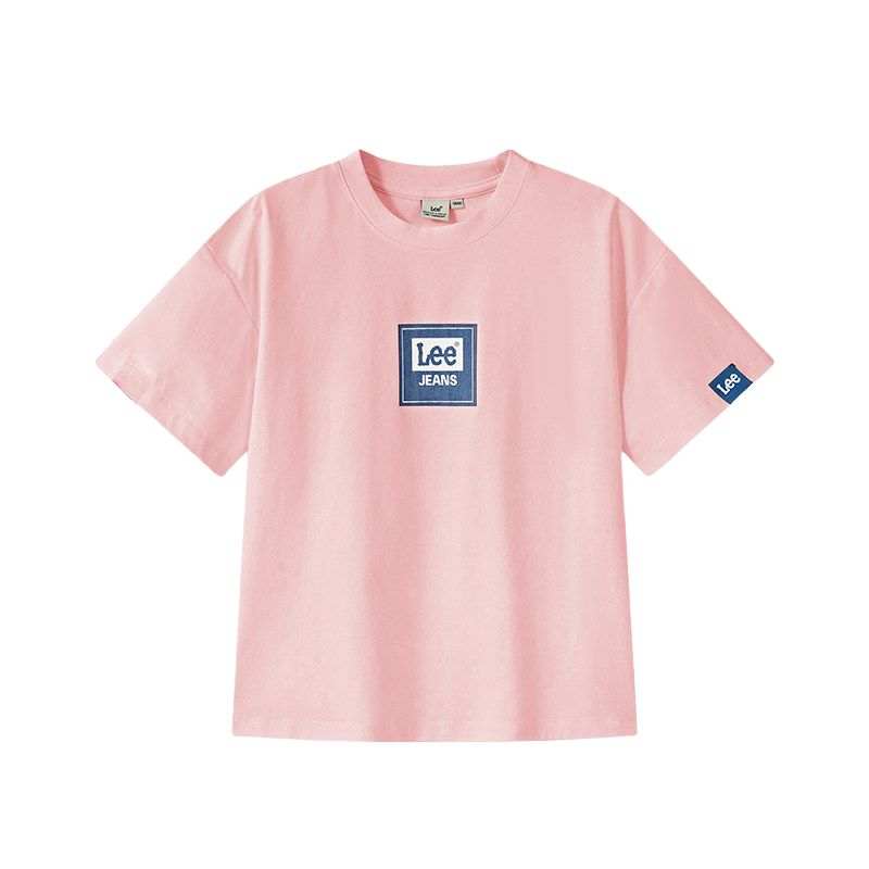 LEE KIDS T Shirts Crew Neck Moderate