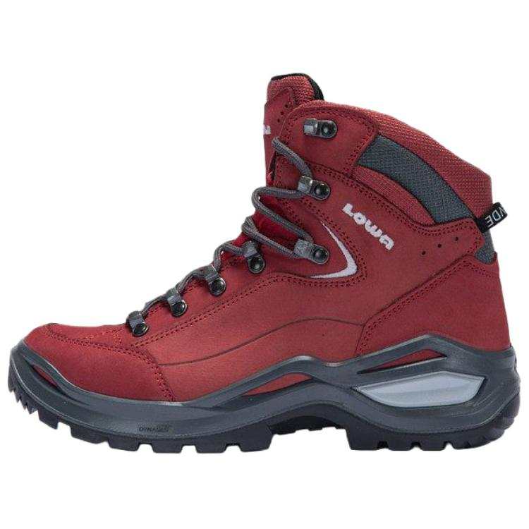 Lowa Renegade Evo Mountaineering & Hiking Shoes Women's High Top Pepper Red