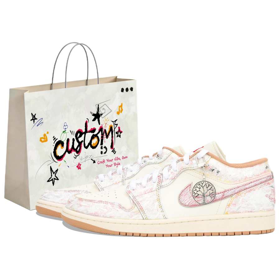 Jordan Jordan Air Jordan 1 Moonbathed In The River, Smoky Dusk Cushioning Slip Resistant Abrasion Resistant Low top