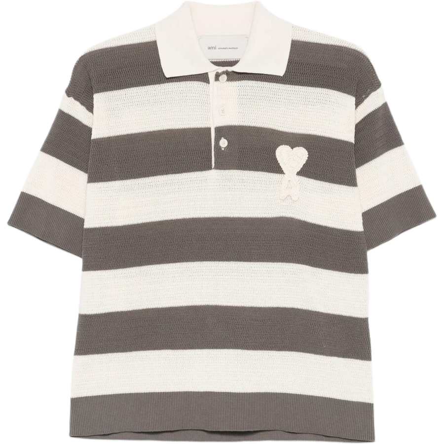 Amiparis Short Sleeves Ami De Coeur Polo Shirt