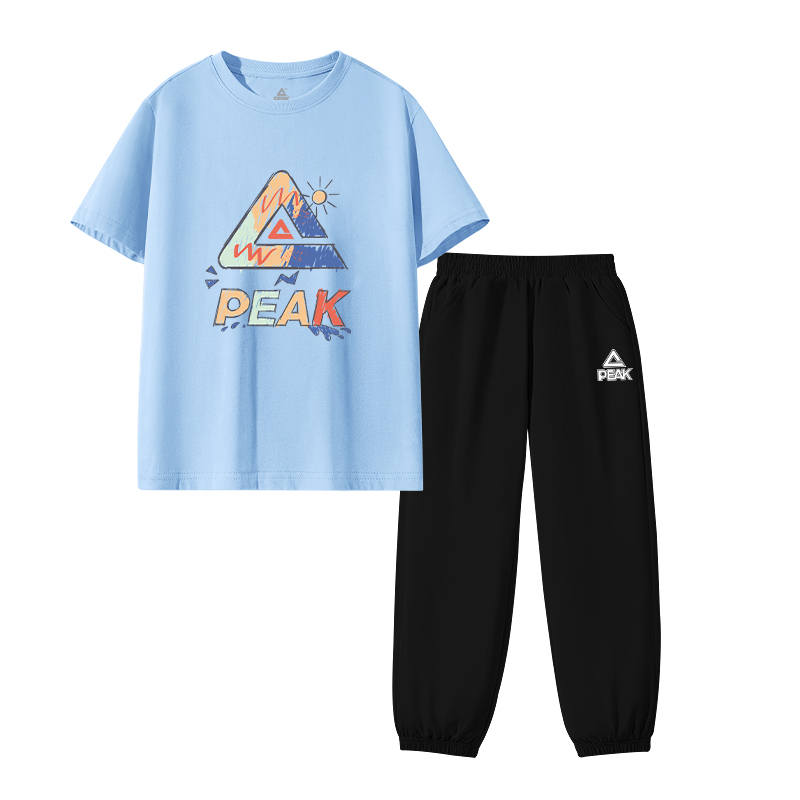 PEAK PEAK Kids Casual Sportswear Crew Neck Thin