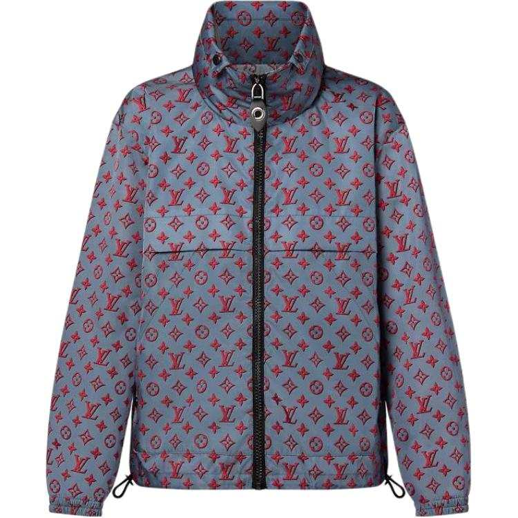 LOUIS VUITTON Louis Vuitton 2010s hooded monogram jacket