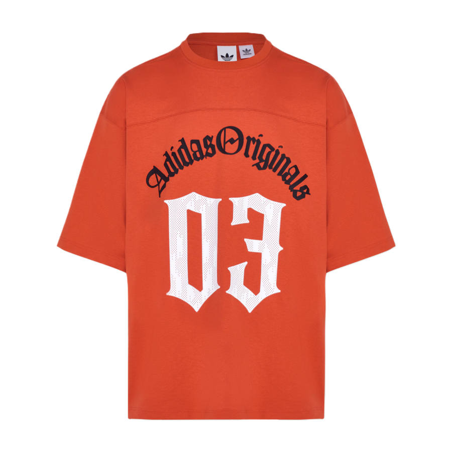 Adidas Originals T Shirts Men's Soft Red Crew Neck