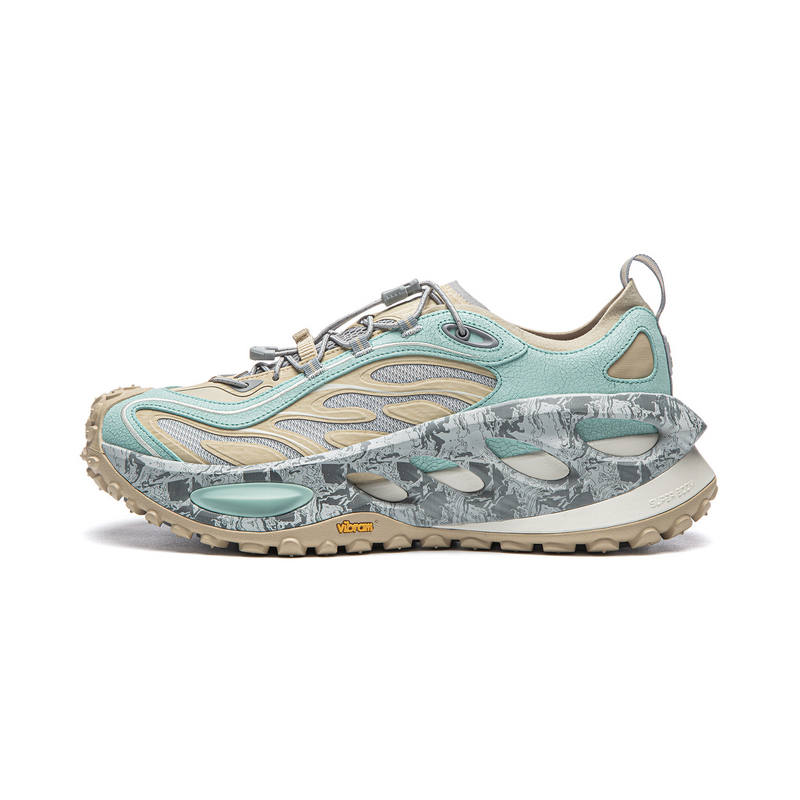 Li-Ning Li Ning Ranger Casual Sports Running Shoes Men's Lake Gray Blue/Sand Khaki/Calm Gray