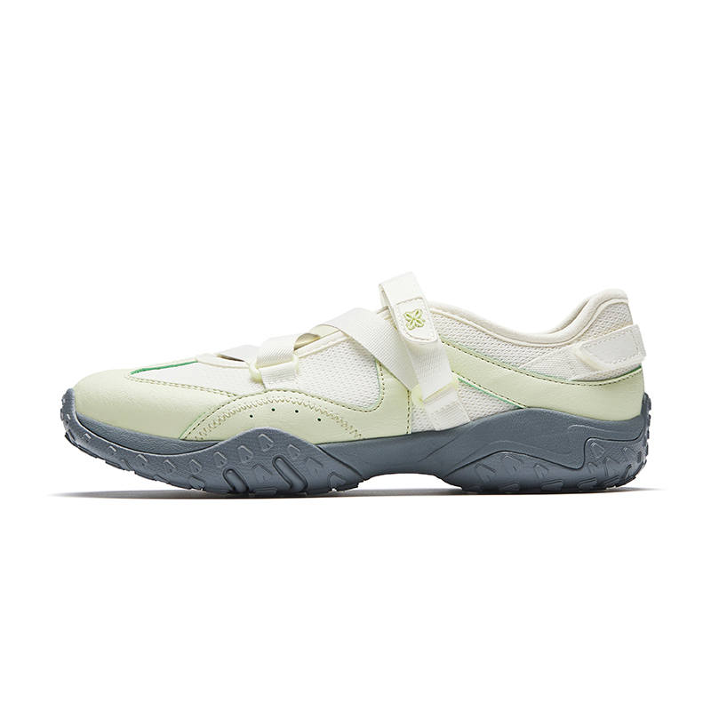 Anta Joyful Abrasion Resistant, Breathable, Lightweight Casual Shoes Women's White Green