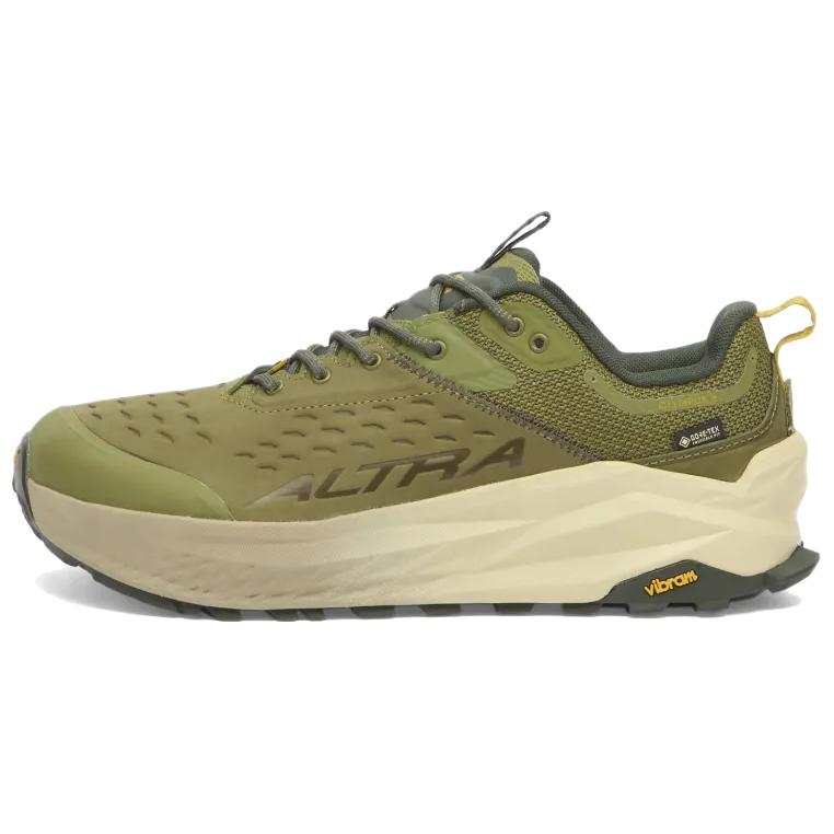 Altra OLYMPUS 6 Waterproof Support Lightweight Low top Hiking Shoes Men's Green