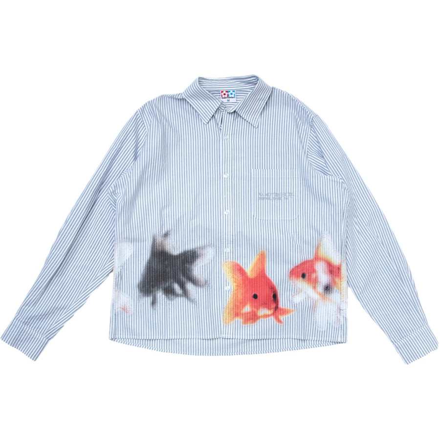 Vandy The Pink GOLDFISH BUTTON DOWN SHIRT Men's