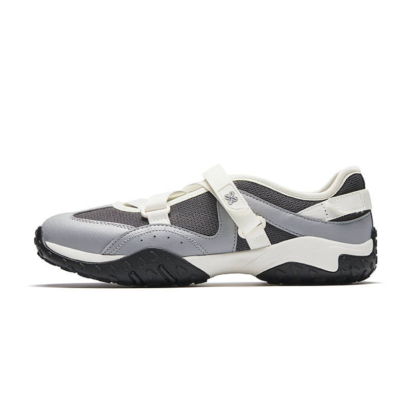 Anta Joyful Abrasion Resistant Lightweight Breathable Casual Shoes Women's White Gray
