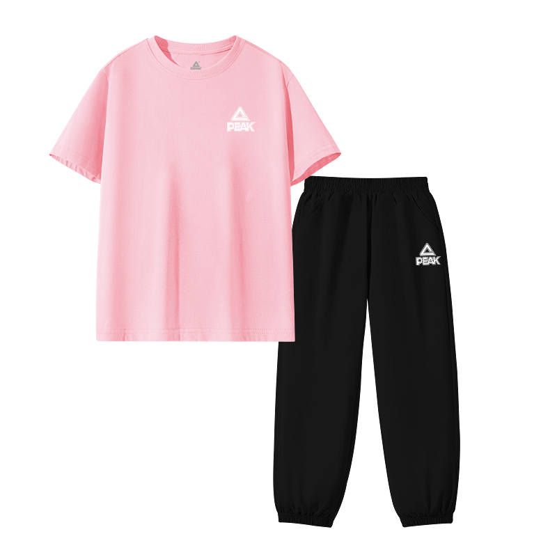 PEAK Kids Casual Sportswear Crew Neck Thin
