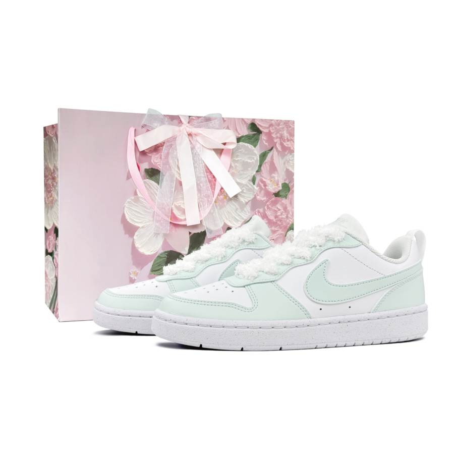 Nike Nike Court Lime Soda Low top Skateboard Shoes Green Teenagers