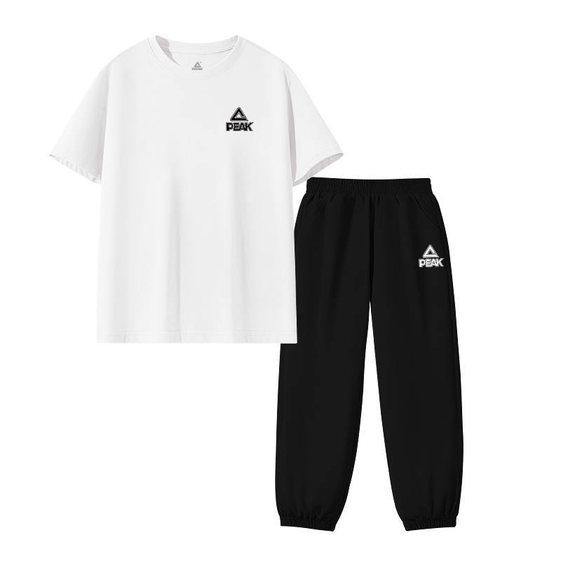 PEAK Kids Casual Sportswear Crew Neck Thin
