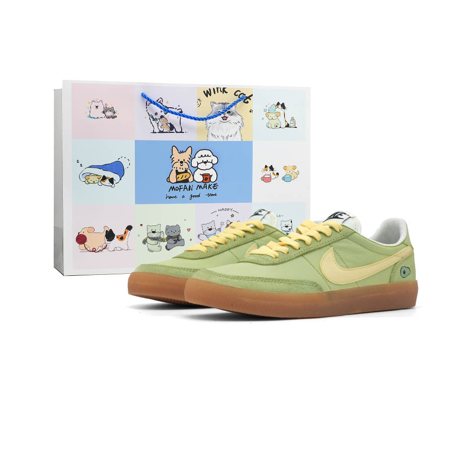 Nike Nike Killshot 2 Leather, Suede Slip Resistant Abrasion Resistant Low top Skateboard Shoes Women's Green