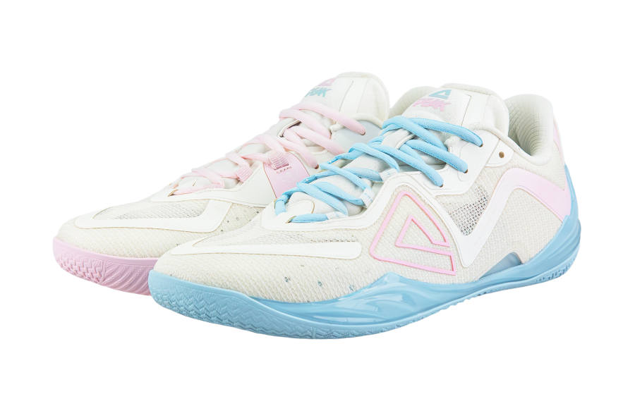 PEAK PEAK Unrivaled Elegance, Pink Blue Mismatched Limited Cushioning Abrasion Resistant Breathable Coverage Lightweight