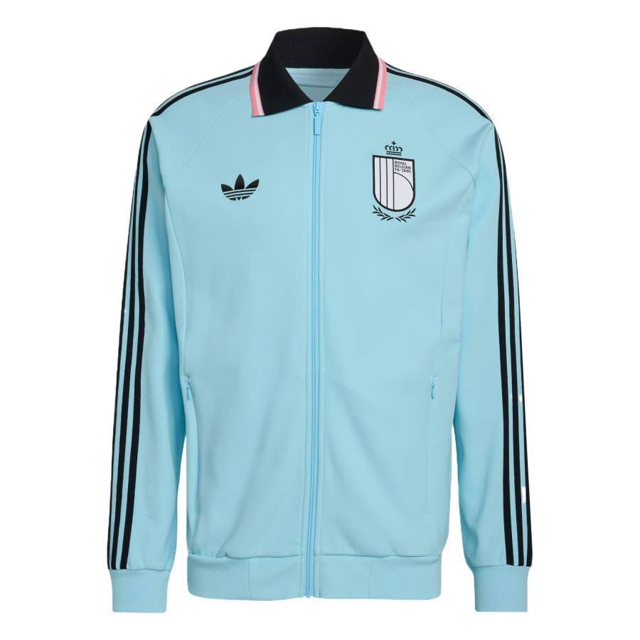 Adidas Originals Jackets Men's Frozen Blue Lapel Moderate Other