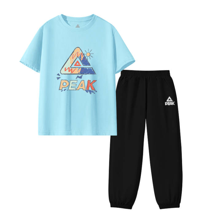 PEAK PEAK Kids Casual Sportswear Crew Neck Thin