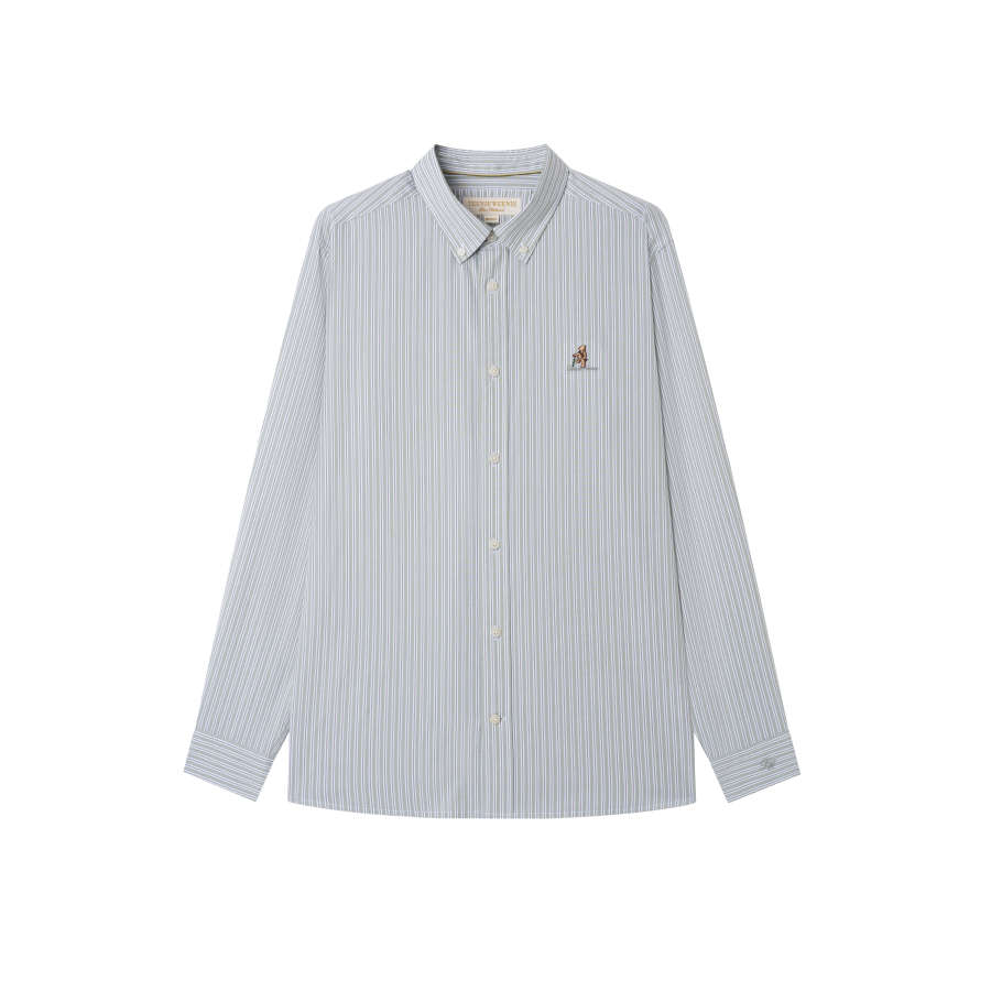Teenie Weenie Men Evergreen Preppy Style Shirt Unisex