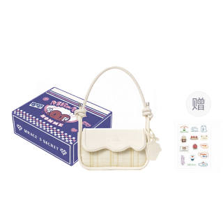 MR.ACE HOMME Pu Baguette Shoulder Bag Regular Women's White