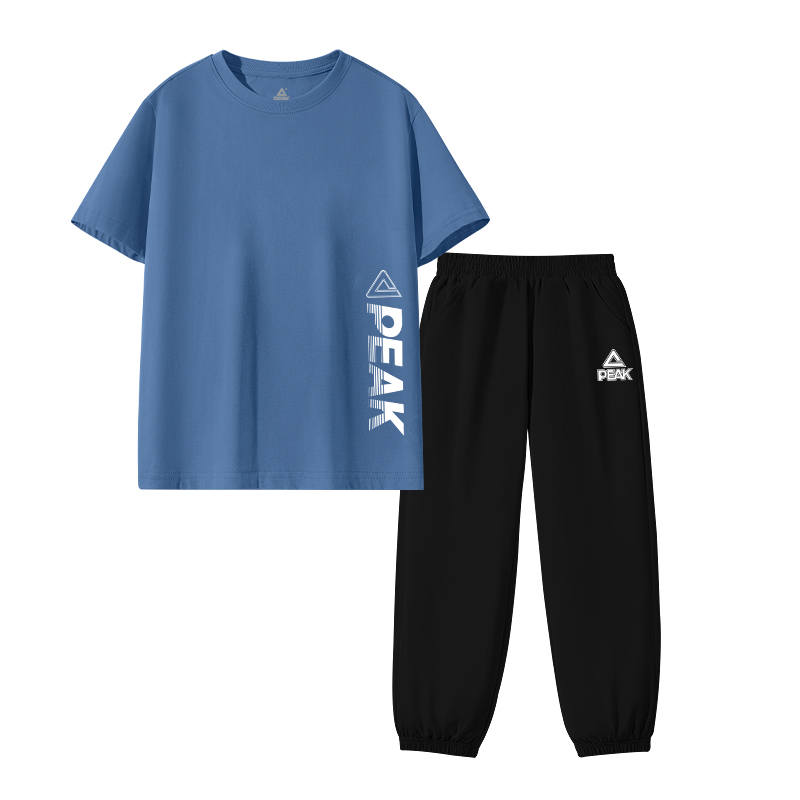 PEAK Kids Casual Sportswear Crew Neck Thin