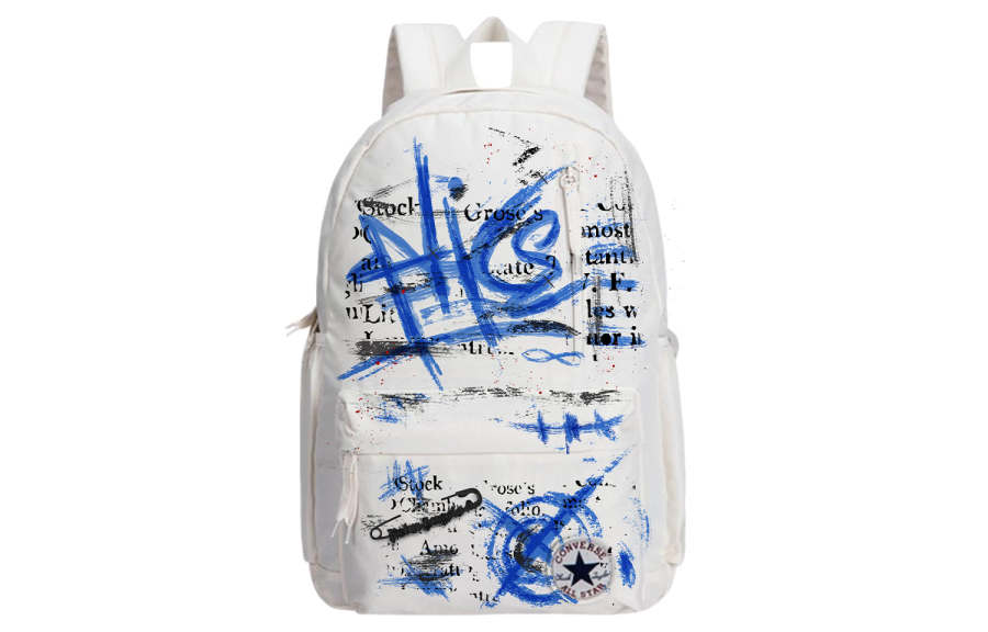 Converse Converse Polyester Backpack Women's White Red Black