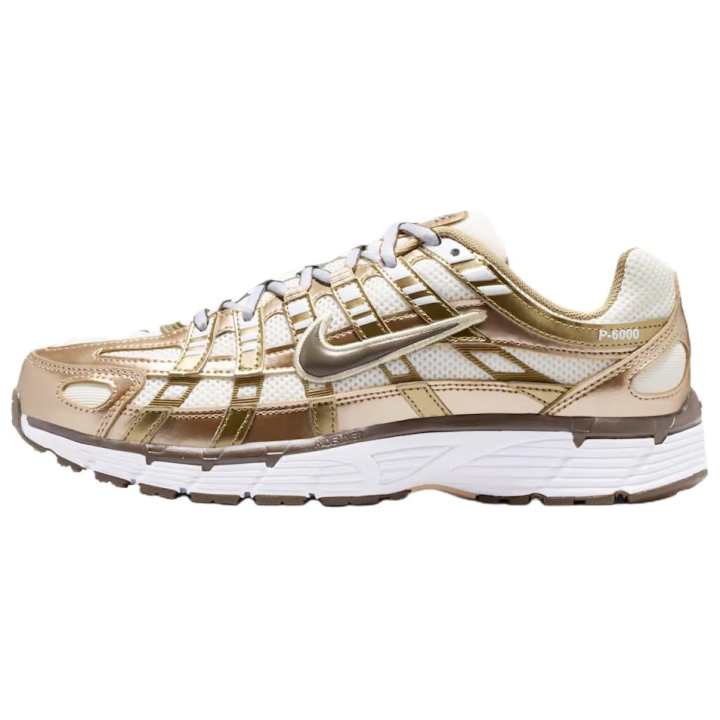 Nike Nike P 6000 Running Shoes Women's White Gold