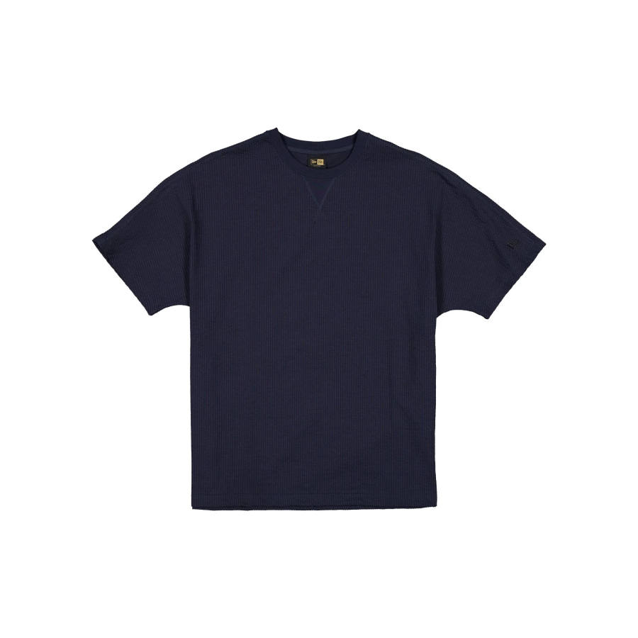 New Era SS26 Black Label Seersucker Midnight Blue T Shirt T Shirt Unisex