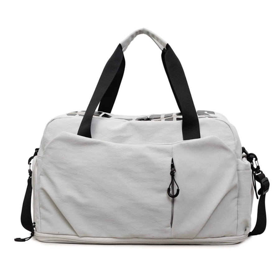 YALU Polyester Travel Bag Unisex Beige/Black/Purple/Green