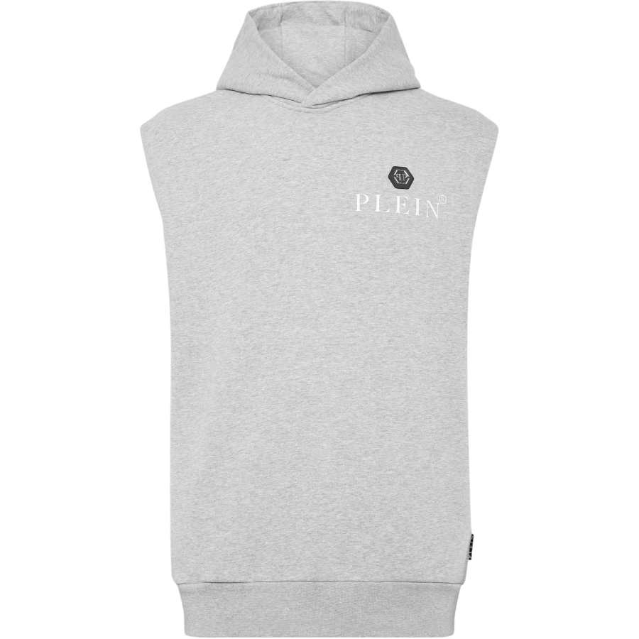 Philipp Plein Hexagon sleeveless hoodie