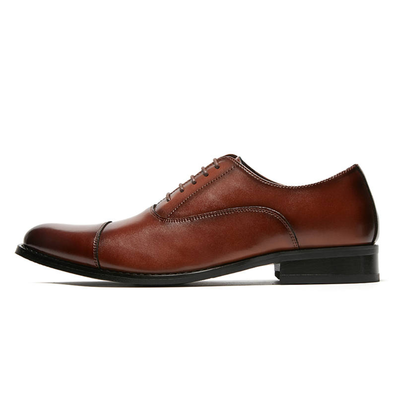 XIBUGONGYANG Cow Split Leather Casual Shoes Men's