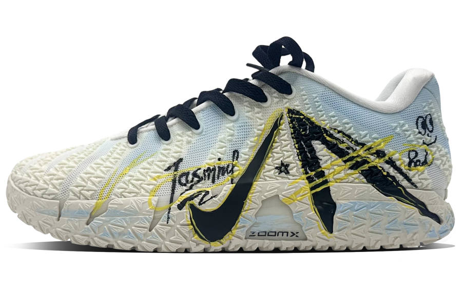Nike Nike Ja Morant 3 Sky Flash Attack Mesh Cushioning Abrasion Resistant Slip Resistant Low top Rubber Basketball Shoes