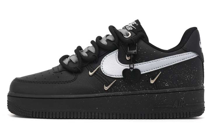 Nike Nike Air Force 1 Milky Way Weaving Dreams Cushioning Lightweight Slip Resistant Low top Skateboard Shoes Women's