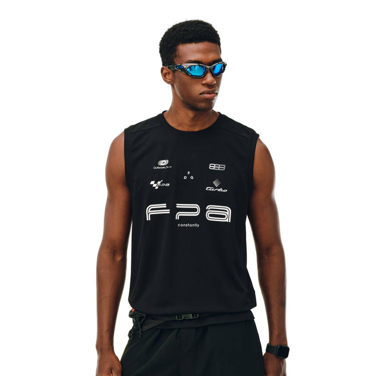 FPA Tank Tops Unisex Crew Neck Moderate Straight Fit