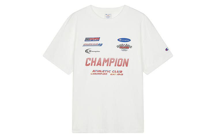 Champion T Shirts Unisex Crew Neck Moderate