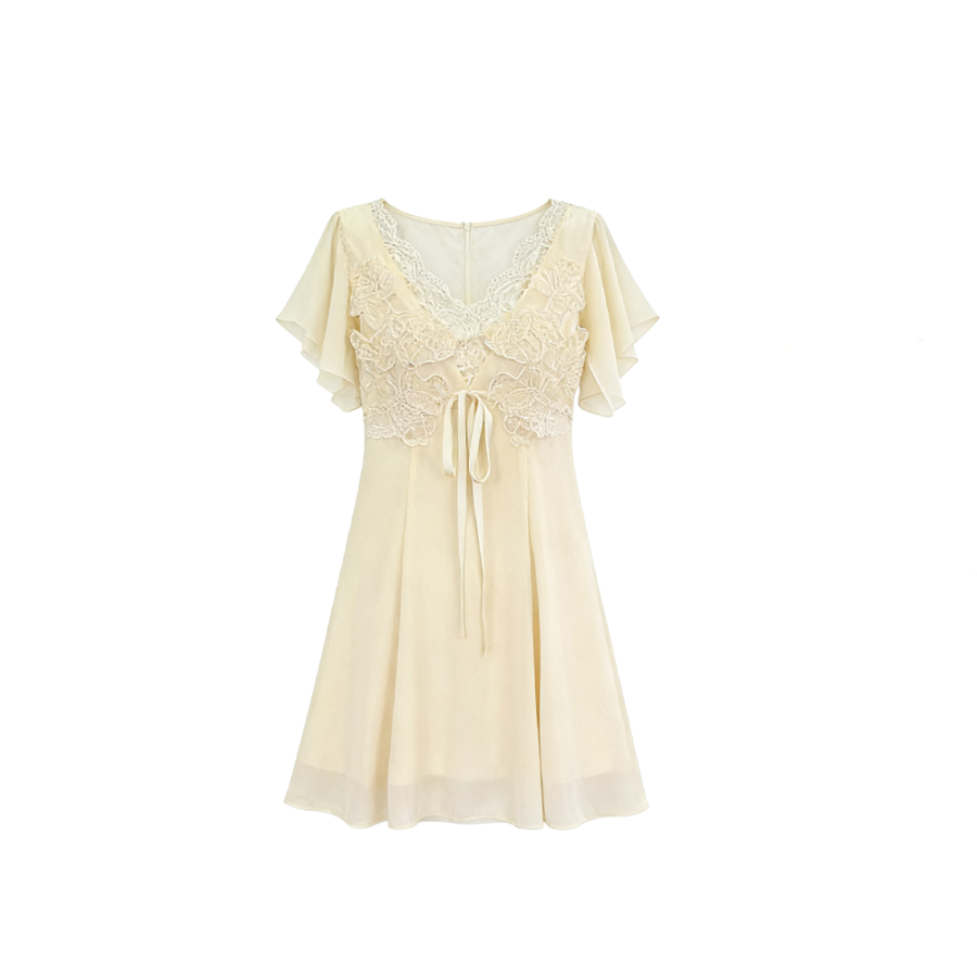 CPAURA Short Sleeved Dress Women's