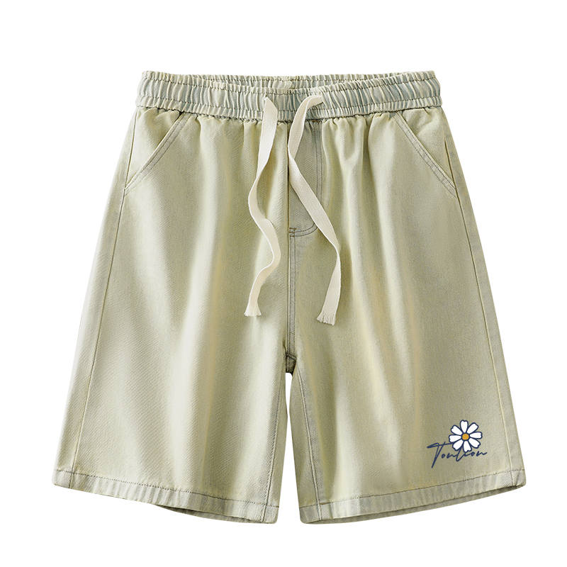 Tonlion Denim Shorts Unisex Moderate