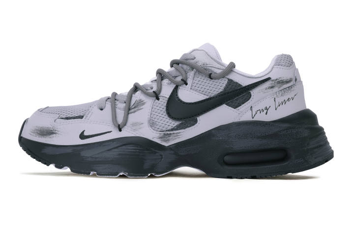 Nike Nike Air Max Fusion Fabric Low top Running Shoes Men's Gray