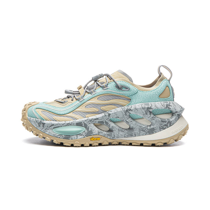 Li-Ning Li Ning Ranger Casual Sports Running Shoes Women's Lake Gray Blue/Sand Khaki/Calm Gray