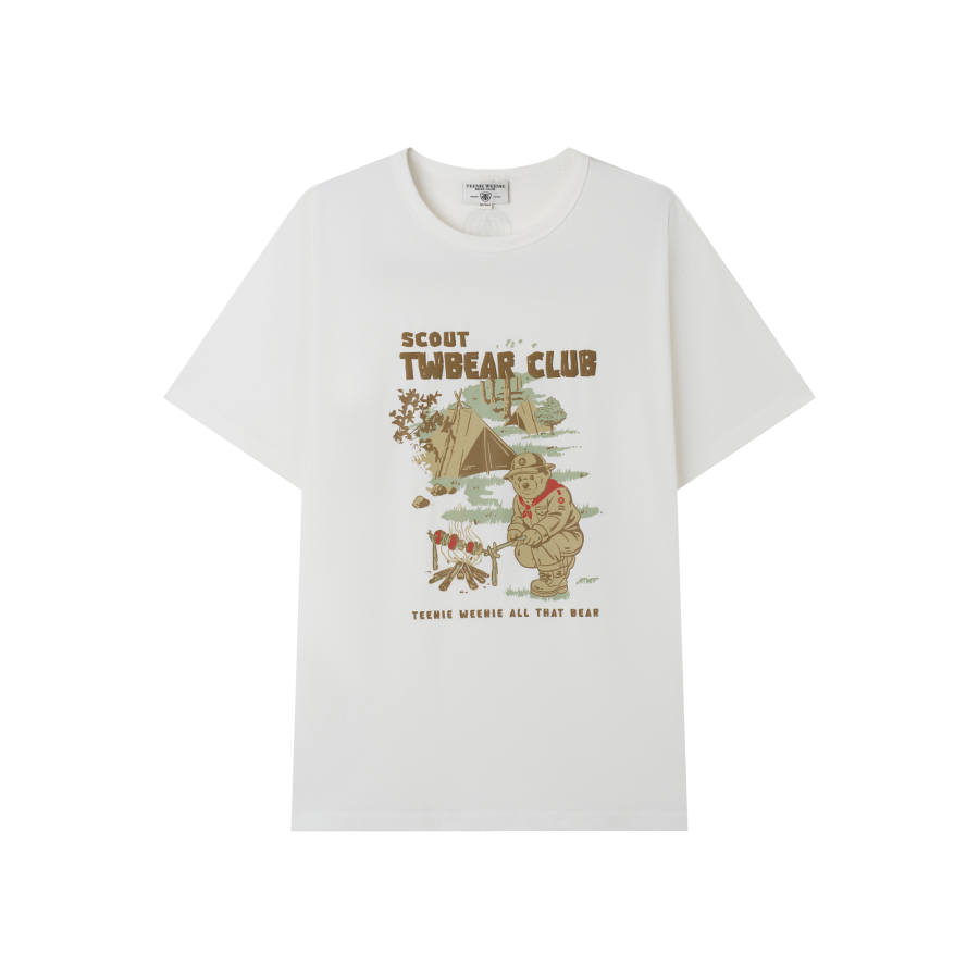 Teenie Weenie Men Evergreen Preppy Style T Shirt Unisex