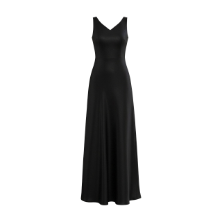 MTHE Sleeveless Dresses Women's V Neck Thin Long