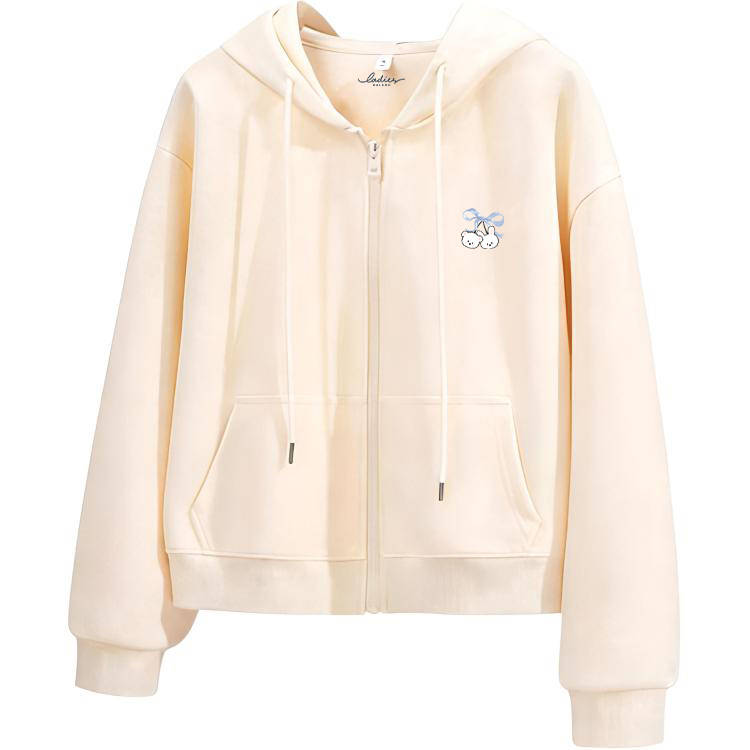 BALENO Sweatshirts Women's Hooded Moderate Cardigan