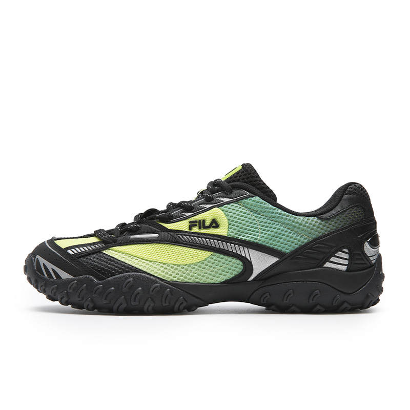 FILA ECHAPPE 2 Abrasion Resistant, Breathable, Lightweight Low top Casual Shoes Men's Dekiri Green/Black