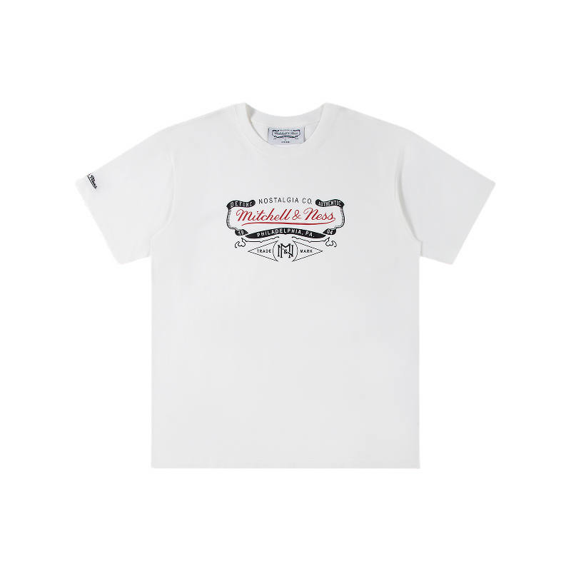 Mitchell Ness T Shirts Unisex Crew Neck Moderate Straight Fit