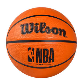 Wilson x NBA DRV Rubber Basketball Brown Size 7 Ball Training China Mainland Version