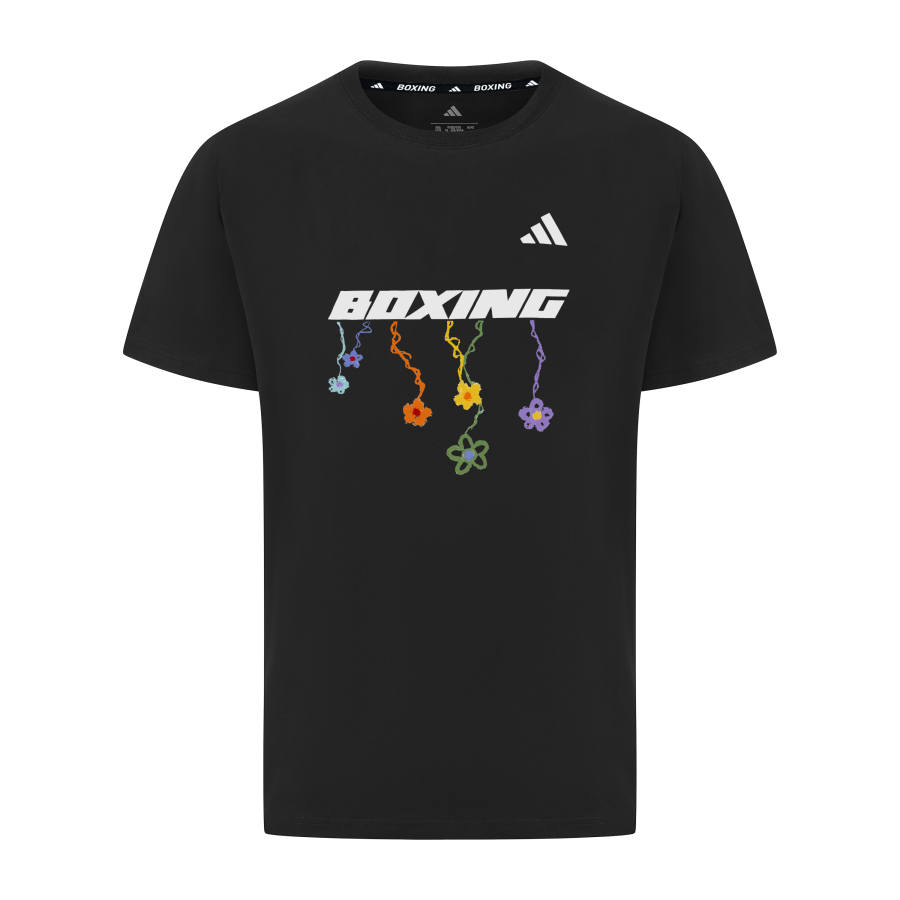 Adidas Adidas Crew Neck Short Sleeved T Shirts Unisex Black
