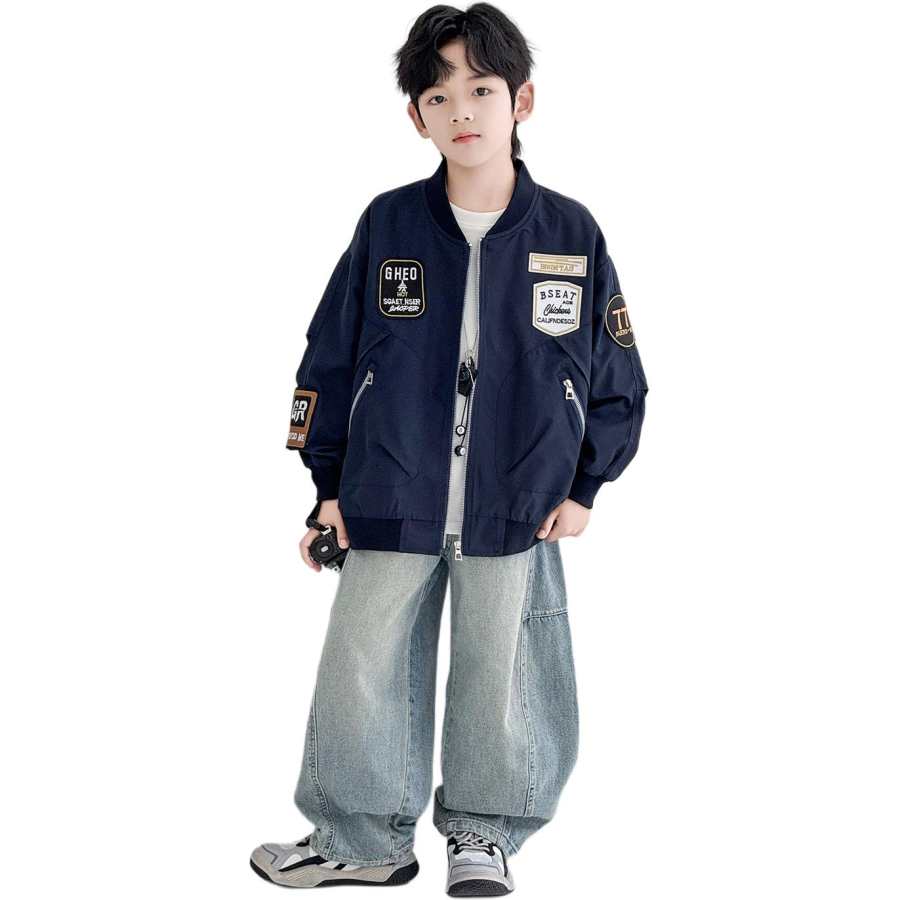 PLANDOO PLANDOO Kids Baseball Jerseys Baseball Collar Moderate