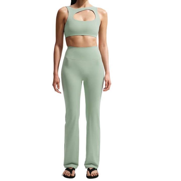 Nike Nike Zenvy Women's High-Waisted Flared Leggings with No Front Seam
