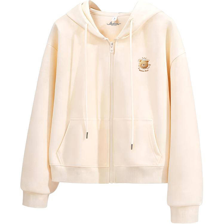 BALENO Sweatshirts Women's Hooded Moderate Cardigan
