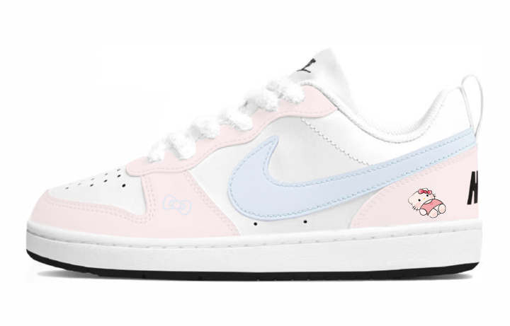 Nike Nike Court Borough 2 Low top Skateboard Shoes Pink Unisex