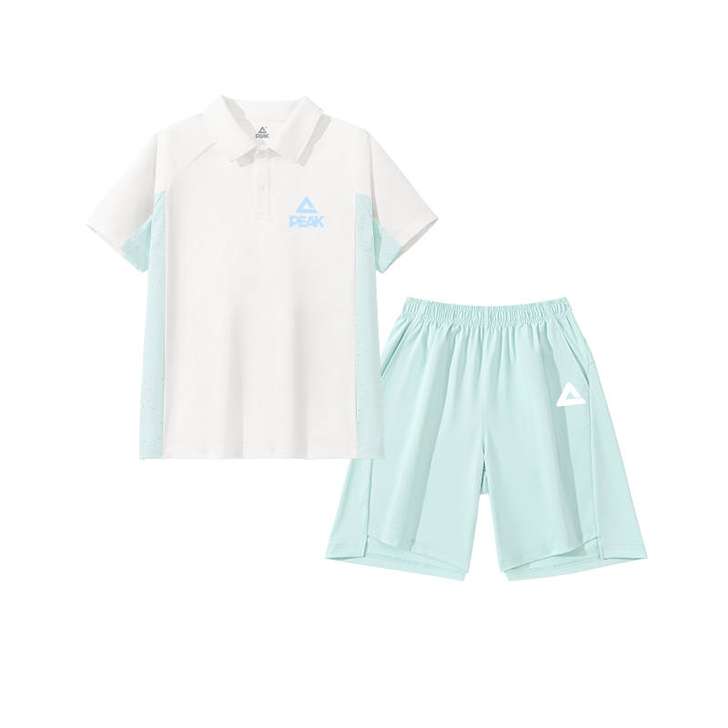 PEAK Kids Casual Sportswear Polo Collar Thin
