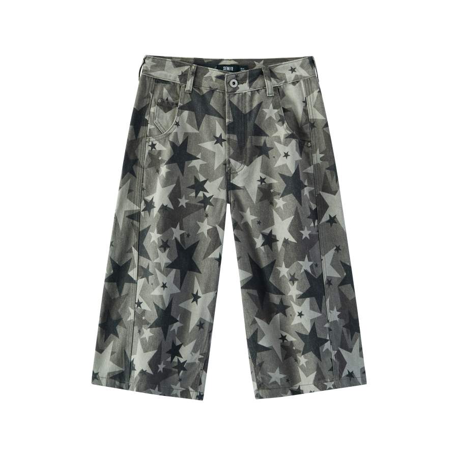 Semir Denim Shorts Women's Moderate Straight Fit Pants