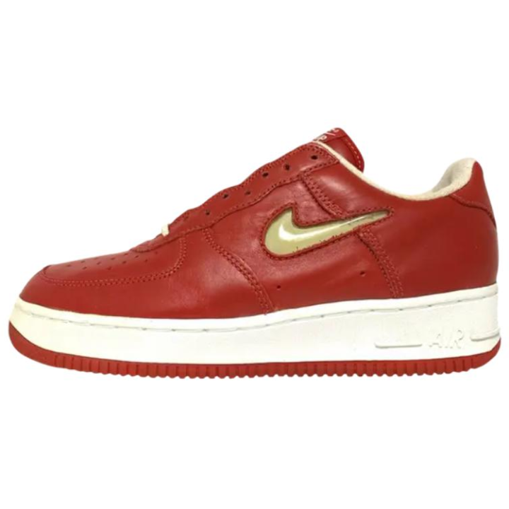 Nike Nike Air Force 1 Low top Skateboard Shoes Unisex Red